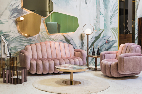 Oblomow collection The Oblomow collection, designed by Alessandro La Spada for the Brianza-based brand, has soft padded modules that form oblong and sculptural figures.