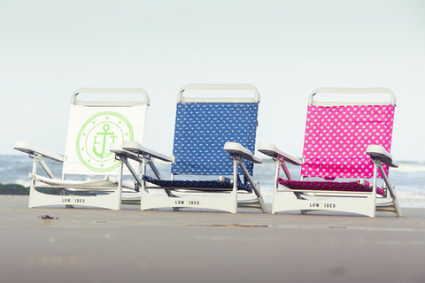 LowTides Ocean Products Lightweight, durable, and easy to fold, LowTides OP beach chairs are available in eight designs for adults and four fun ones for kids.