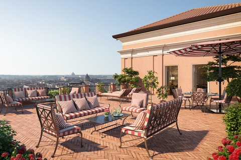 Hotel de la Ville Rocco Forte Hotels unveiled its second hotel in Rome, Hotel de la Ville.