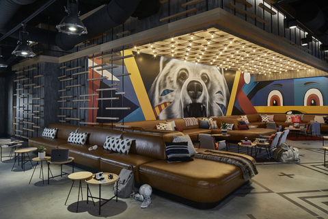 Moxy Atlanta Midtown A sitting area at Moxy Atlanta Midtown