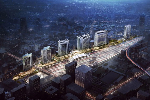 Global Gateway Shinagawa Pickard Chilton completes master plan, tower design for Japan development.
