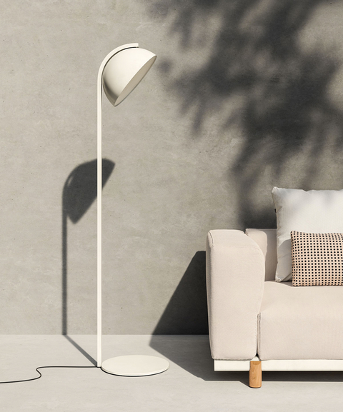 Half Dome lamp Kettal released the Half Dome lamp by Naoto Fukasawa, crafted to mirror the soft glowing light, dimensions and shape of the moon.