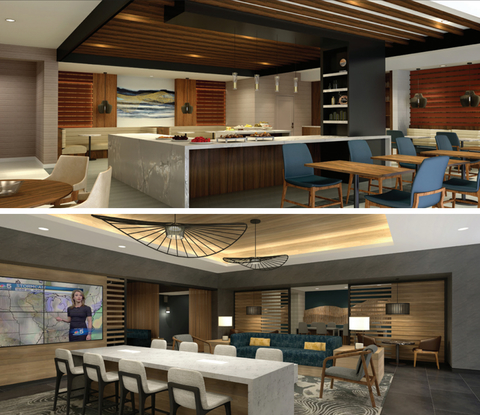 Chicago Marriott Schaumburg Kraig Kalashian Architecture & Design renovates Chicago Marriott Schaumburg.