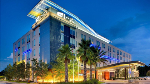 Aloft Jacksonville Airport exterior The new management contract expands McKibbon Hospitality’s presence in Jacksonville, where the company currently manages the Homewood Suites Jacksonville-South/St. Johns Center.
