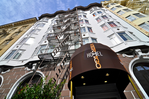 Hotel Vertigo The front exterior of Hotel Vertigo