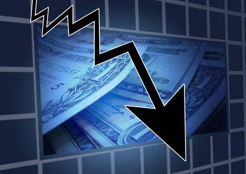 down arrow economy
