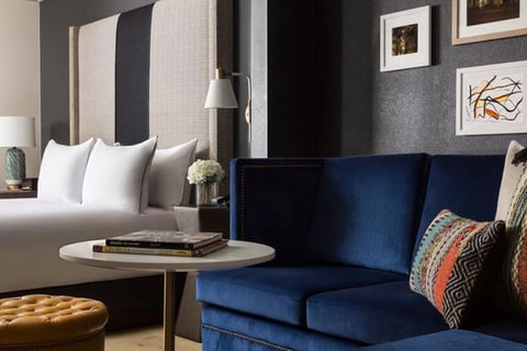 The Burgess Hotel Kimberly Miller designs The Burgess Hotel in Atlanta.