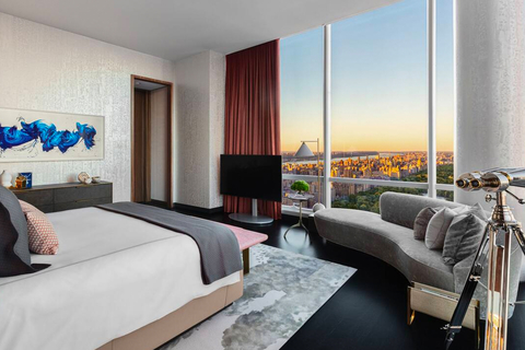 Manhattan Sky Suite Park Hyatt New York unveils highest suite overlooking Central Park.