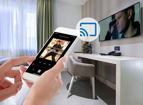 Hotel Internet Services BeyondTV GuestCast HIS introduces BeyondTV GuestCast solution