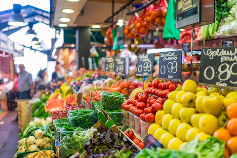Barcelona food market Barcelona food market