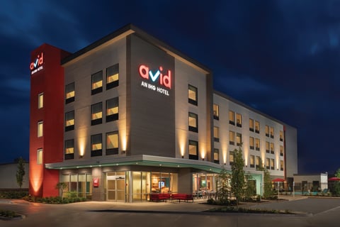Avid Hotel Oklahoma City-Quail Springs The 87-room Avid Hotel Oklahoma City-Quail Springs opened 199 days after it began development.