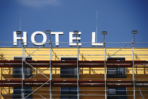 Hotel sign Hotel sign
