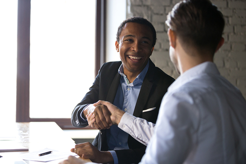 Hotel transaction handshake business Hotel transaction handshake business