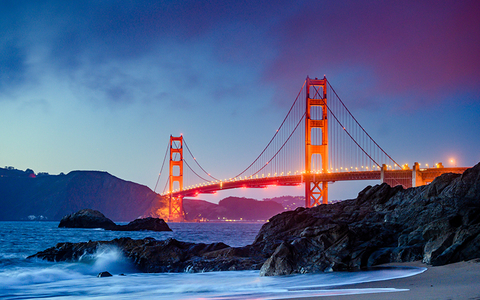 San Francisco Golden Gate Bridge in San Francisco