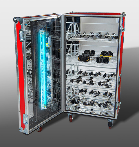 MT Cases CK Case Series Workbox MT Road Case with UV-C Sterilization Technology