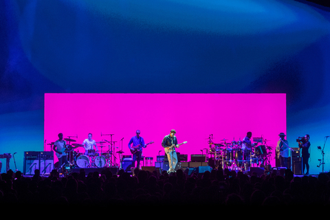 stage design and video design for John Mayer 2019 Summer Tour
