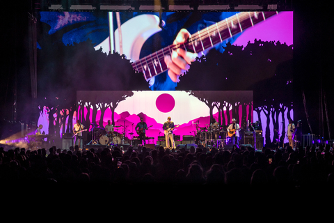John Mayer Tour Stage Design and Screen Visuals