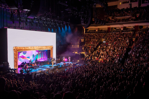 John Mayer Tour Stage Design and Screen Visuals