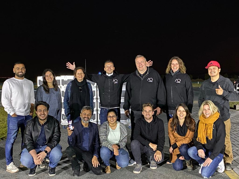 AO Drones launches the iconic Motorola Razr in the Dubai sky