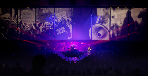 video design of Aerosmith Deuces are Wild Las Vegas Residency