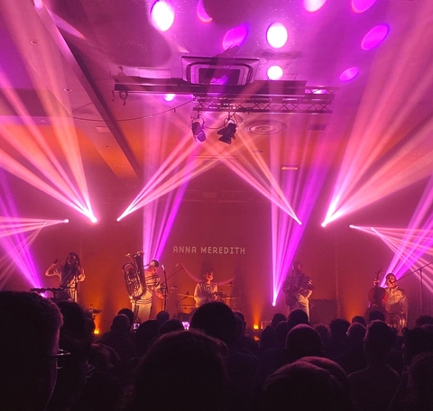 Simon Horn Reflects Moments for Anna Meredith with CHAUVET DJ