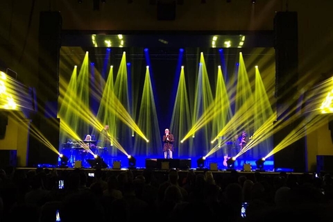 Massimo Tomasino Creates Big Looks On Small Stage For Antonello Venditti With CHAUVET Professional