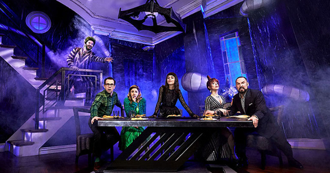 scenic design for Beetlejuice the Musical