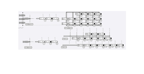 lighting plot in Drafty app CAD tool