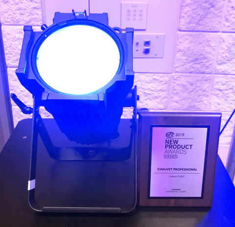 CHAUVET Professional Ovation P-56FC Wins New Product of the Year Award at WFX