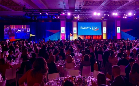 CHAUVET DJ Freedom Par Quad-4 Helps Elizabeth Coco Meet Tight Deadlines For Emily’s List Gala