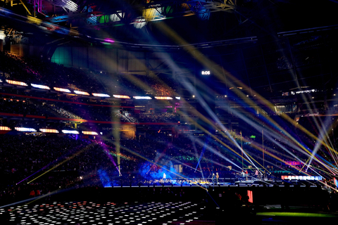 Bob Barnhart Lighting design at Super Bowl LIII Halftime Show