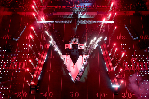 Super Bowl LIII Halftime Show production and lighting design