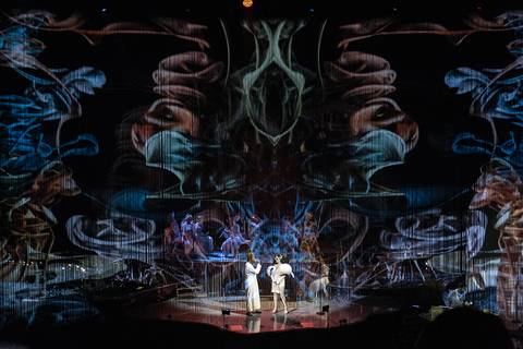 lighting design and video design for Bjork's Cornucopia at The Shed