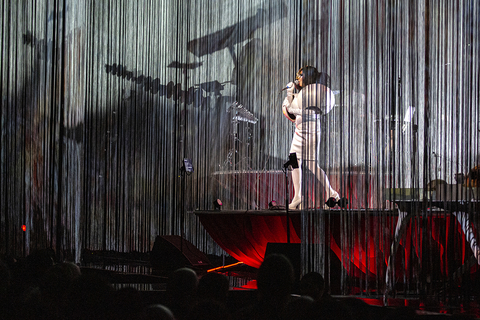 lighting design and video design for Bjork's Cornucopia at The Shed