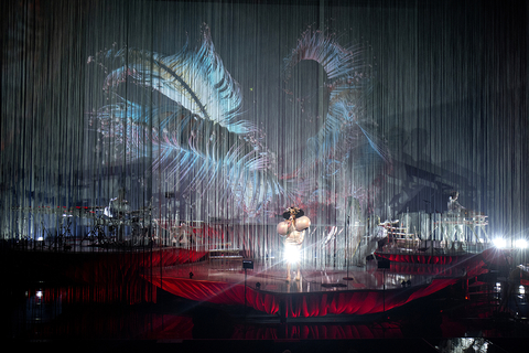 lighting design and video design for Bjork's Cornucopia at The Shed