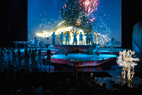 lighting design and video design for Bjork's Cornucopia at The Shed