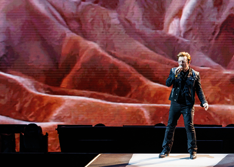 Bono, U2 Joshua Tree Tour
