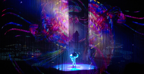 lighting design and video design for Bjork's Cornucopia at The Shed