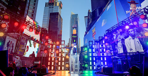 lighting design for WorldPride 2019