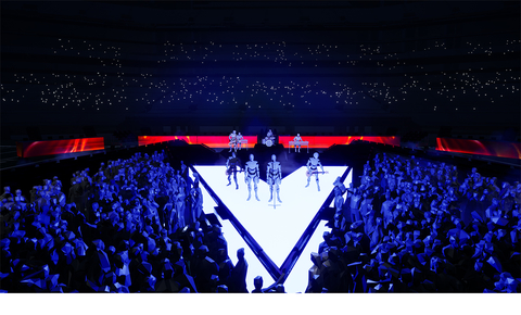 Video content design for Super Bowl LIII Halftime Show
