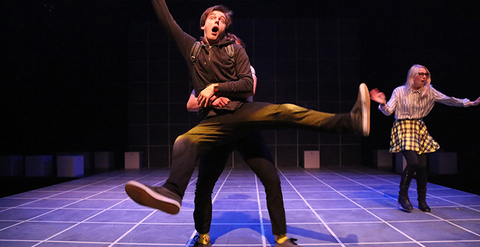 costume design for The Curious Incident of the Dog in the Night-Time at OSU