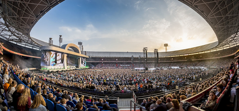 concert stage design and video design for Marco Borsato concert