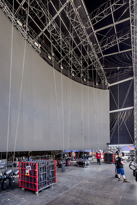 concert stage design and video design for Marco Borsato concert