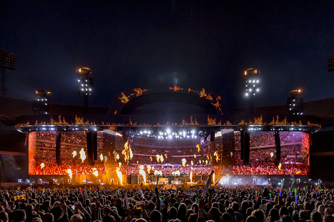concert stage design and video design for Marco Borsato concert