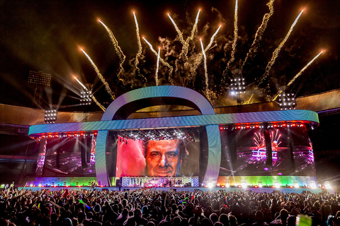 concert stage design and video design for Marco Borsato concert