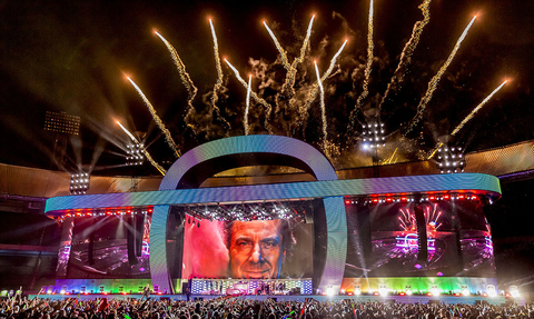 concert stage design and video design for Marco Borsato concert