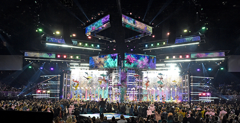 lighting design for Billboard Music Awards 2019