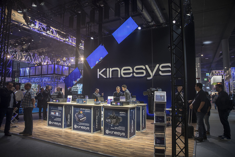 Kinesys enjoys successful Prolight+Sound
