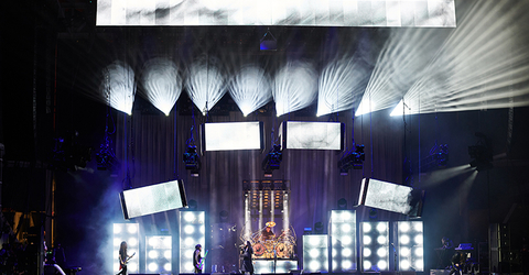 lighting design and video design for Korn The Nothing Tour