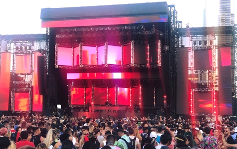 Chris Lisle Accents Angles At Lollapalooza Perry’s Stage With CHAUVET Professional